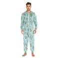 thumbnail image 6 of joogoo Cactus Flower Unisex Adults Onesies Pajamas Jumpsuits L, 6 of 7