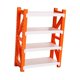 thumbnail image 5 of Estante de almacenamiento en miniatura para casa de muñecas, multifuncional para microjardín paisajístico. naranja, 5 of 8