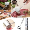 thumbnail image 2 of 304 Stainless Steel Meat Softening Mallet For Kitchen Steak Beating Tool For Home Use, 2 of 8