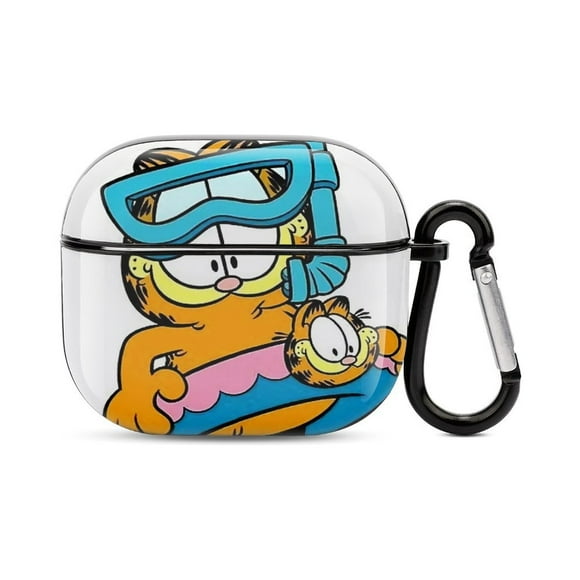 The Garfield Case for AirPods 3, AirPod 3 Case for Women, AirPods 3rd Generation Case, Support Wireless Charging