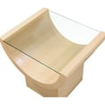 thumbnail image 5 of Meridian Furniture Beverwil Natural Oak End Table, 5 of 6