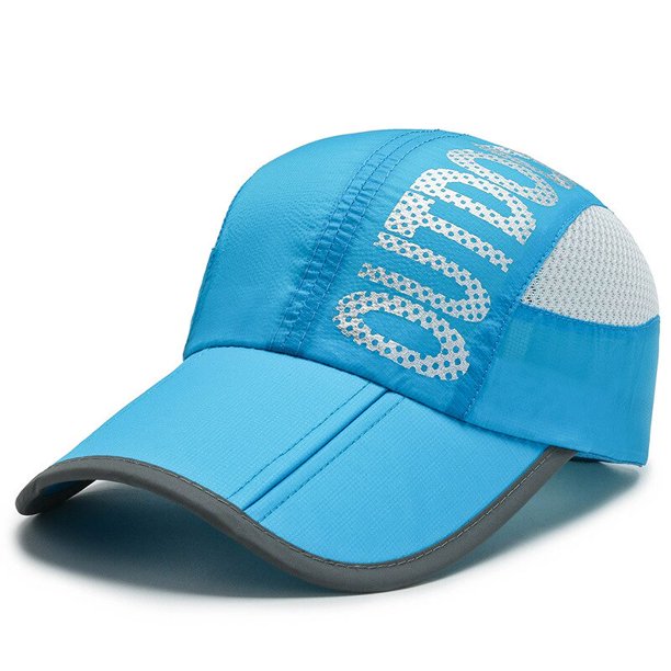 Gorra de béisbol de secado rápido para hombre y mujer, gorro de béisbol transpirable ultrafino, con cierre trasero, plegable, para deportes al aire libre, senderismo y montañismo, A138