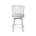 thumbnail image 2 of Beach Comber Counter Height Swivel Stool - Weathered White, 2 of 4
