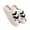 White, variant on Unisex Halloween Slippers Spooky Ghost Slippers Cute Cozy Winter Cotton Warm Plush Slip-On House Indoor and Outdoor Shoes Embroidery Cute Home Slippers for Men and Women Couples