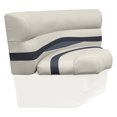thumbnail image 5 of Wise BM11002-986 Premier Series Pontoon 32" Bow Radius Corner Cushion Set - Platinum / Spectra Navy / Cobalt, 5 of 10