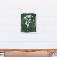thumbnail image 4 of Creative Products Green Flower Silhouette 11x14 Canvas Wall Art, 4 of 5