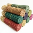 thumbnail image 3 of Nvzi 72 varitas de incienso de rosa rosa - 8,66 pulgadas, varitas de incienso de bambú natural, varitas de aromaterapia de larga duración para yoga y meditación., 3 of 5