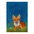 thumbnail image 2 of Betsy Drake FL139 Red Fox Flag - 12.5 x 18 in., 2 of 2