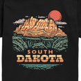 thumbnail image 3 of Instant Message - South Dakota Short Sleeve Graphic T-Shirt, 3 of 6