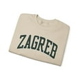 thumbnail image 3 of Zagreb Sweatshirt Gifts Crew Neck Shirt Long Sleeve Unisex, 3 of 7