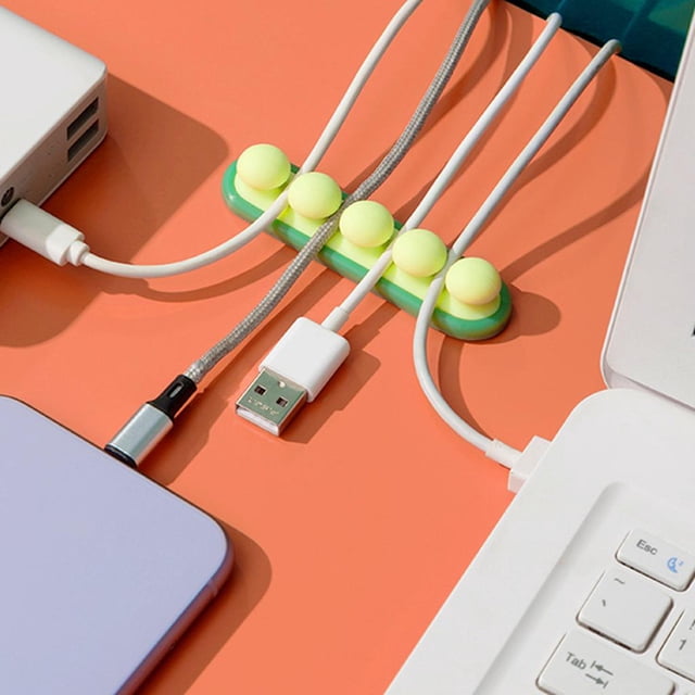 Organizador del cable del auricular del organizador del cable del USB Sharpla Cable Winder