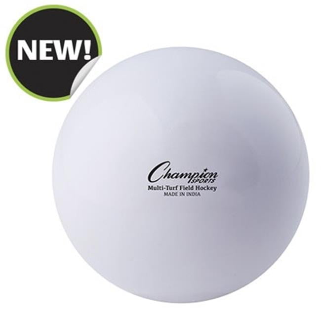 Champion Sports 2.75 in. Practice Field Hockey Balls, White