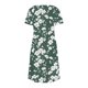 thumbnail image 4 of Vestido Corto de Verano Moda Gradiente Corto de Manga en V Cuello Vestido Casual, Poliéster Ligero de Verano, Lavado de Manos, 4 of 7