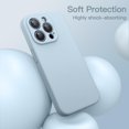 thumbnail image 5 of JETech Magnetic Silicone Case for iPhone 13 Pro 6.1-Inch, Compatible with MagSafe, Phone Cover with Camera Lens Full Protection (Blue Fog), 5 of 6