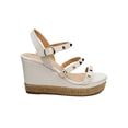 thumbnail image 2 of Sandalia Cuña Calzado Dama Lob Footwear 04502497 blanco 23 LOB Footwear 04502497, 2 of 7