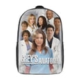 thumbnail image 1 of Grey&#s Anatomy Backpacks Basic Shoulder BackpackBookbag Satchel Backpack Rucksack, 1 of 3