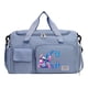 thumbnail image 5 of Bolso de viaje con letras de Stitch de Disney, bolso de mano portátil, bolsa de almacenamiento de ropa de gran capacidad, mochila de lona para gimnasio con compartimento para zapatos, 5 of 5