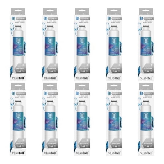 10 Samsung Compatible Da29-00020b Refrigerator Water Filter Bluefall