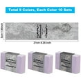 thumbnail image 3 of 90pcs Soap Wrappers Soap Wrap Paper Tape Vertical Soap Paper Tag Floral Soap Sleeves Covers for Soap Bar Packaging 8.2 Inch, 3 of 9