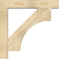 thumbnail image 3 of Ekena Millwork 4"W x 30"D x 30"H Westlake Block Rough Sawn Bracket, Douglas Fir, 3 of 25