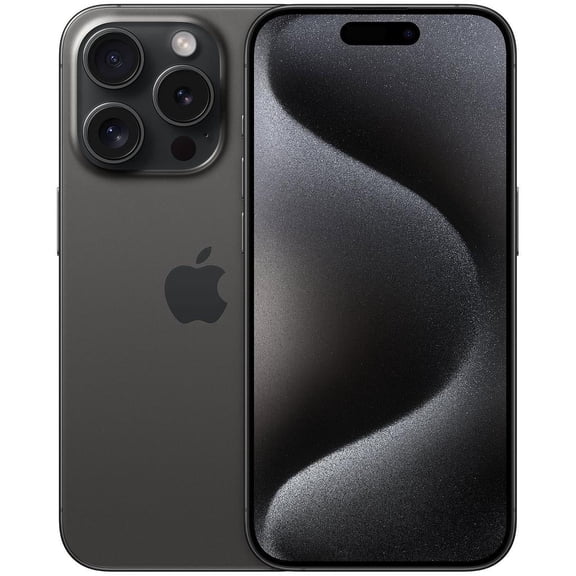 Pre-Owned Restored Apple iPhone 15 Pro 256GB 6.1" 5G FullyUnlocked,Black Titanium