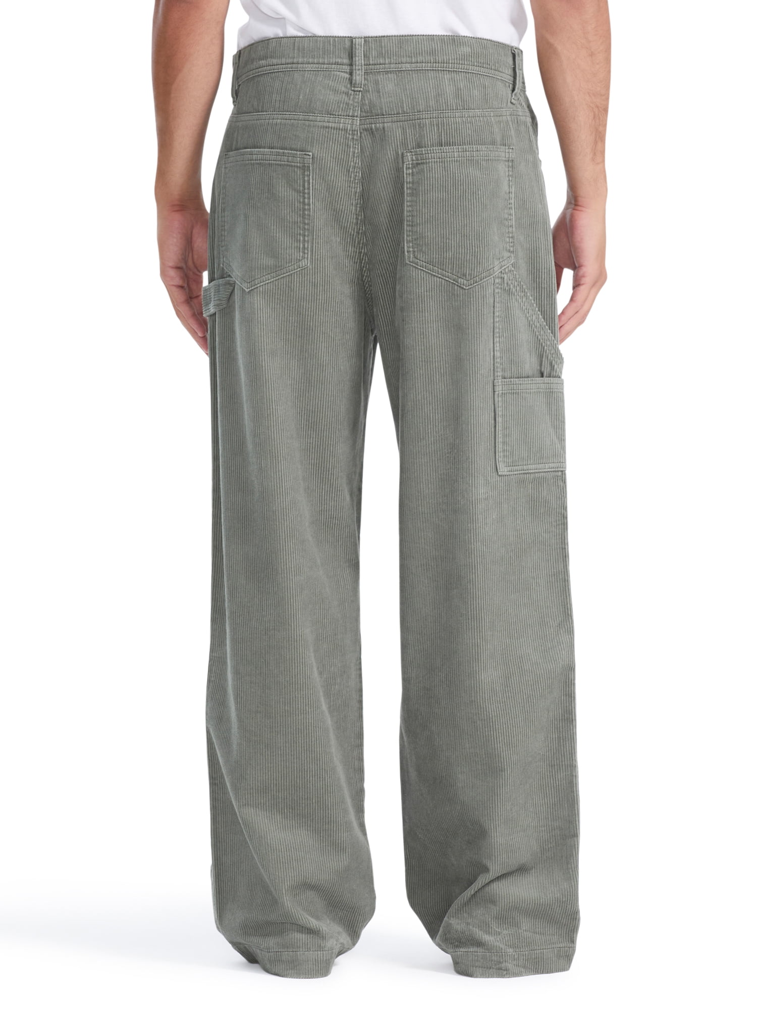 No Boundaries All Gender Corduroy Carpenter Pants, Men's Sizes 28 - 44