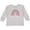 AC-Heather Grey, variant on Inktastic Mimi and Poppop Love Me Rainbow Girls Long Sleeve Toddler T-Shirt