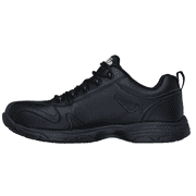 Skechers Work Mens Slip Resistant Dighton Strits Work Sneaker
