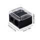 thumbnail image 2 of Eyebrow Pencil With Transparent Lid + Dual Hole Pencil Sharpener Wholesale, Cosmetic Pencil Sharpener, No Break Lead, 1pc Color Lead Pencil In Gold &, 2 of 5