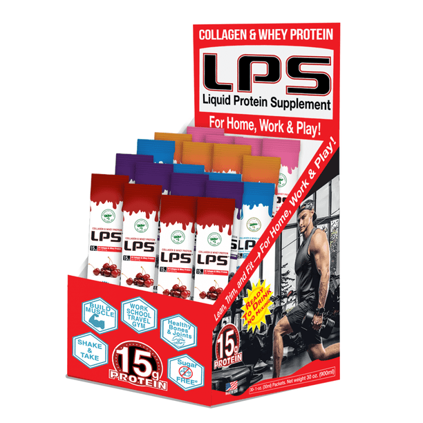 LPS Sugar Free Collagen & Whey Liquid Protein Supplement by Nutritional