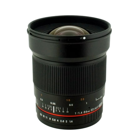Rokinon 24mm F/1.4 Aspherical Wide Angle Lens for Olympus 4/3 RK24M-O
