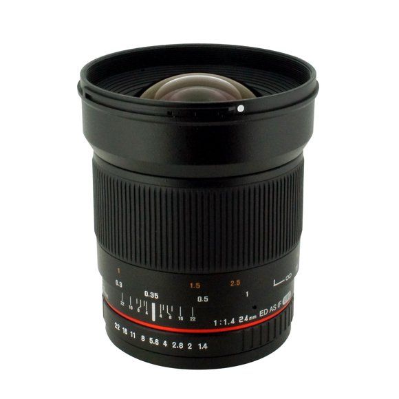 Rokinon 24mm F/1.4 Aspherical Wide Angle Lens for Olympus 4/3 RK24M-O