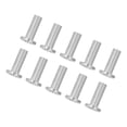 thumbnail image 4 of Loewten Straight Post Protectors, Stainless Steel Protector Sleeves DIY Cable Railing For Indoor Outdoor Applications. For DIY, 4 of 8