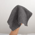 thumbnail image 5 of Fiber Cleaning Cloth Microfiber Towel for Kitchen Dish Wiping Table Strong Absorbent,1PC,Black, 5 of 9