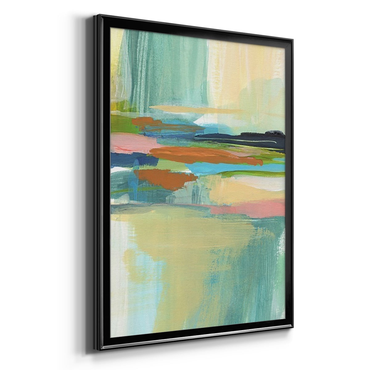 Radiant Horizon I Premium Framed Print, in Gold, Black, or Silver - Ready to Hang
