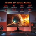 thumbnail image 2 of KOORUI 27 Pouces 2560 x 1440 (2K) 200 Hz Moniteur de Jeu IPS FreeSync Premium (AMD Adaptive Sync) 98 % DCI-P3 S2721PM, 2 of 8
