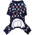 thumbnail image 2 of Pyjama pour Chien Flocon de Neige Matériau Doux Extensible Pyjamas pour Chiens Extensibles pour Temps Froid, 2 of 7