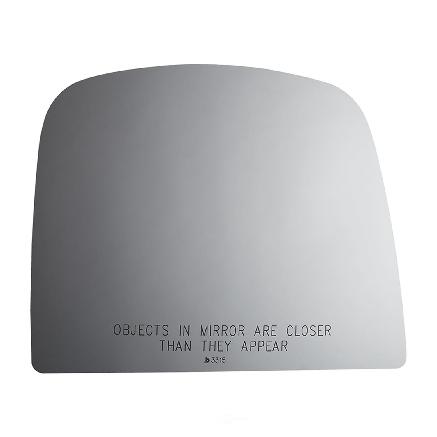 Burco Side View Mirror Replacement Glass - Clear Glass - 3315