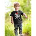 thumbnail image 2 of Wolf With A Hat T-Shirt Infant -Image by Shutterstock,  12 Months, 2 of 4