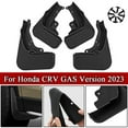 thumbnail image 4 of ALLTIMES 4PCS Mud Flaps Splash Guards for Honda CRV GAS Version 2023, Black PP Plastic Mudguard, 4 of 8