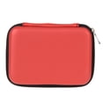 thumbnail image 2 of Paquete de disco duro de 5 uds., 2,5 pulgadas, bolsa para auriculares, paquete de energía móvil multifunción, bolsa EVA (rojo), 2 of 3