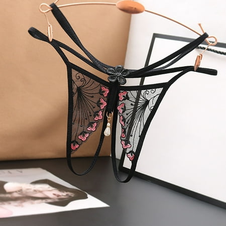 

TIANEK Sexy Lace Lingerie Thongs Ladies Underpants Girls Panties Reduced Price