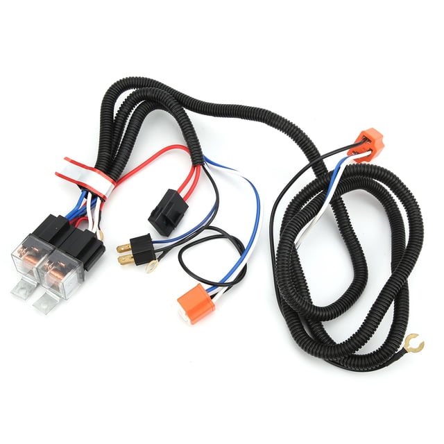 Headlamp Relay Wiring Harness, Headlight Parts DC 12V For Cars For Turcks For Vehicle