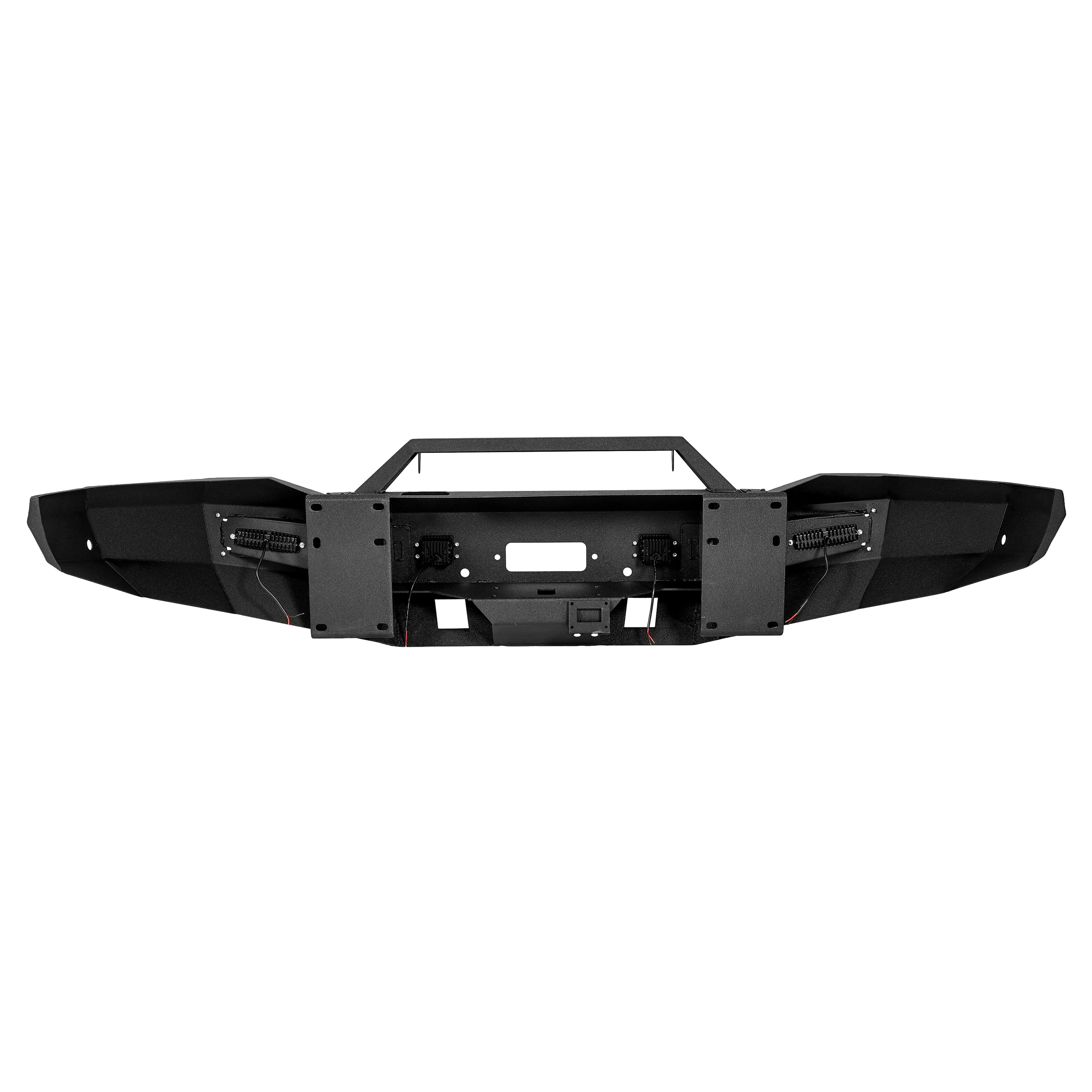 KOJEM Front Bumper Compatible with 2019-2023 Dodge Ram 2500/3500 w/Winch Plate &LED Light