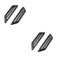 thumbnail image 2 of Riwesomey 1 par de rejillas de ventilación de ABS para coche, repuesto elegante Universal antioxidante, actualización modificada, pieza Negro 2piezas, 2 of 6