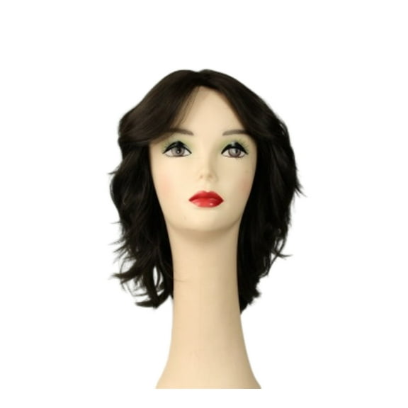 European Human Hair Freeda Wig Regina Dark Brown Multi-Directional Skin Top Size S