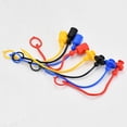 thumbnail image 4 of MYG 4 Pairs Hydraulic Quick Coupler Male Dust Cap and Female Plug Cover PVC Rubber, 4 of 8