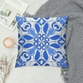 thumbnail image 2 of COMIO   Blue and White Porcelain Pillowcase Sofa Cushion Cover Blue and White Porcelain Cushion Covers Sofa Pillowcase Outdoor Throw Pillows Pillow Case Short Plush Fabric at Home, 2 of 5