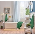 thumbnail image 4 of Juego de toallas Utopia Towels, 8 piezas, 600 g/m², 100% algodón (verde cazador), 4 of 8