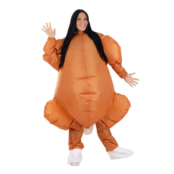 Adult Inflatable Roast Turkey Costume